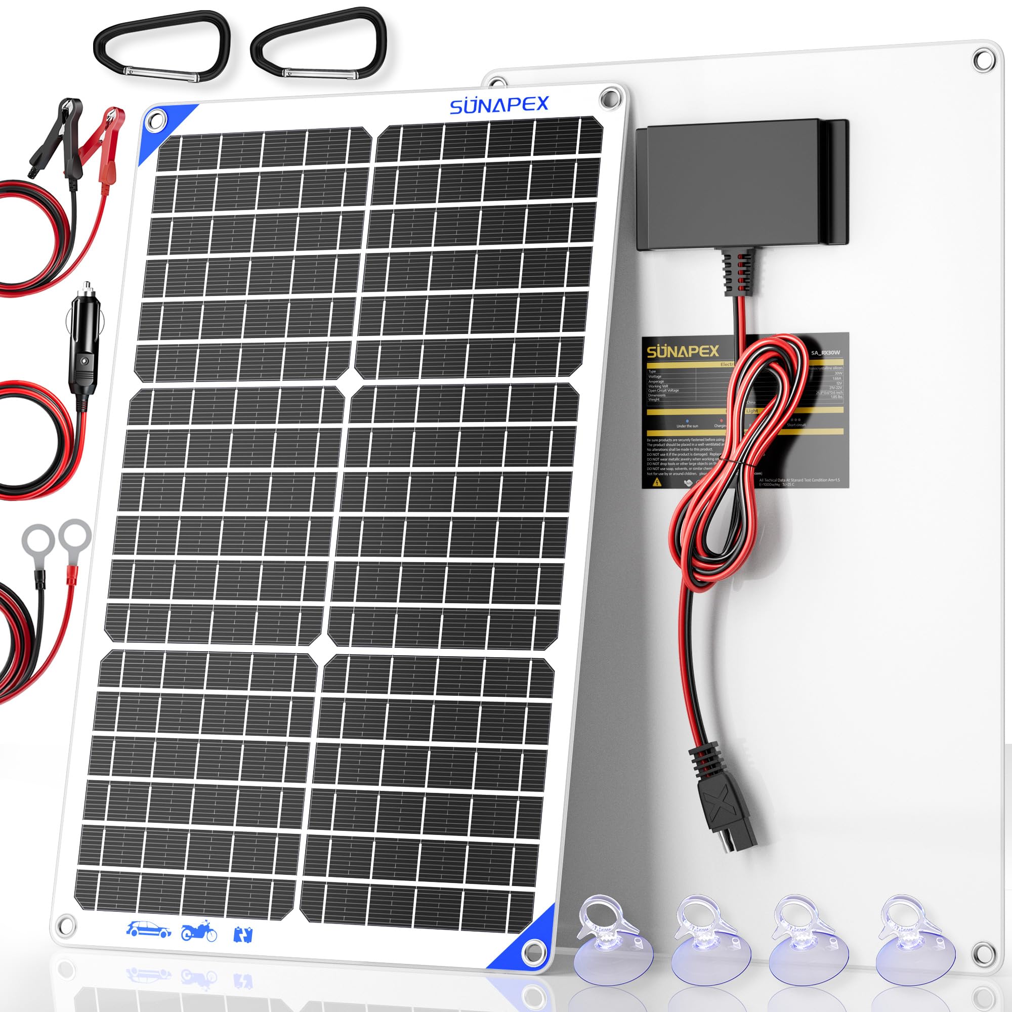 SUNAPEX front panel with controller showing compact design and reliable maintenance