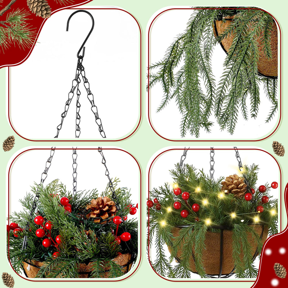 Suncalla pine cone detail showcasing natural accents that add rustic holiday charm
