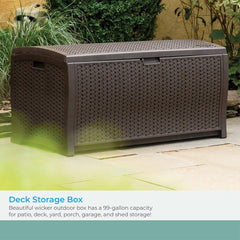 Suncast side handle detail for secure lifting and easier transport