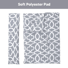 SUNCREAT close-up of quilted polyester texture highlighting durable softness