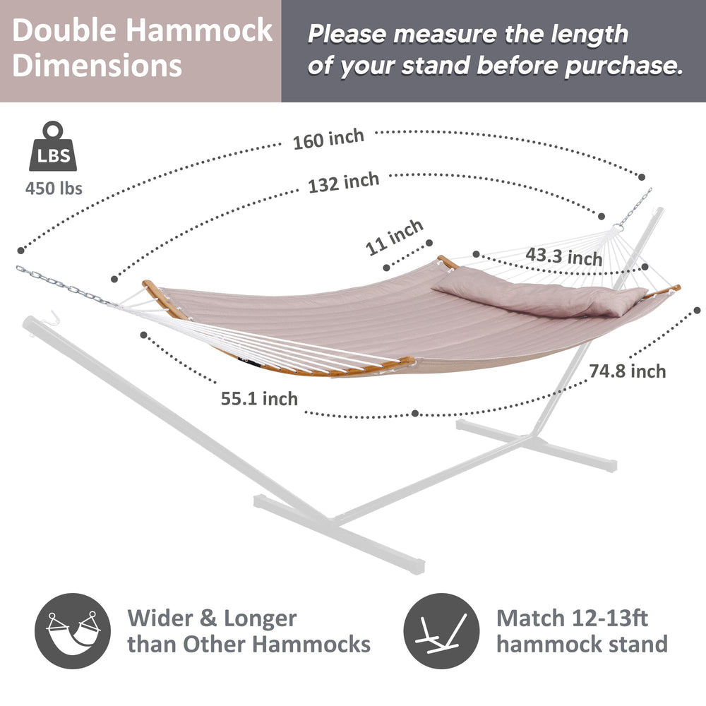 SUNCREAT hammock folded inside carry bag for easy transport and storage benefit