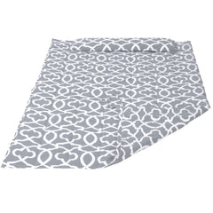SUNCREAT front view of gray hammock pad showing full coverage and comfort