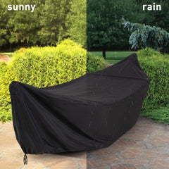 SUNCREAT close-up of thick polyester fabric highlighting durability and water resistance