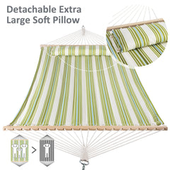 SUNCREAT hand-woven thicker ropes and steel ring for secure hang