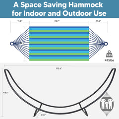 SUNCREAT stand detail showing widened steel tubing and non-slip protectors