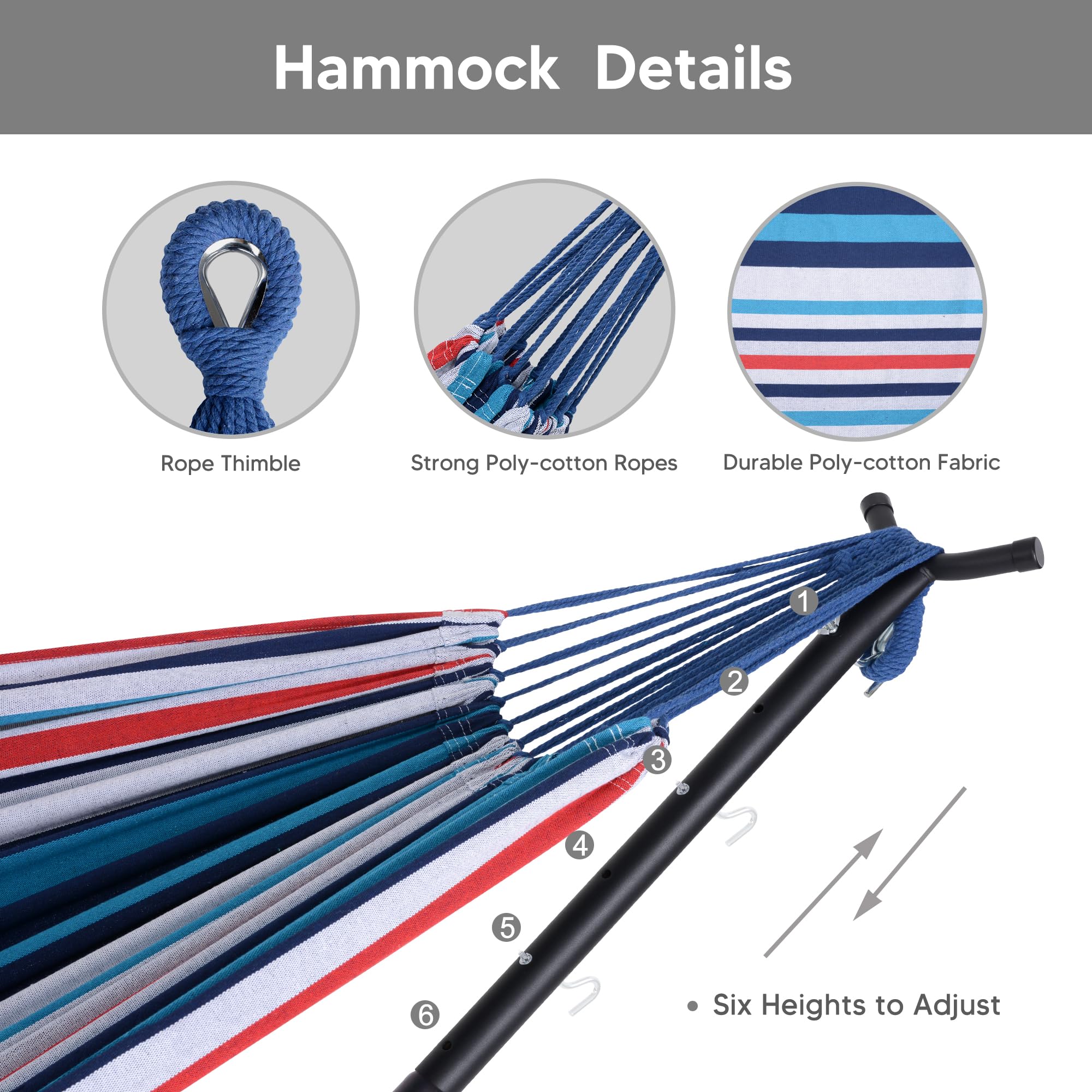 SUNCREAT braided ropes with metal thimble boosting longevity