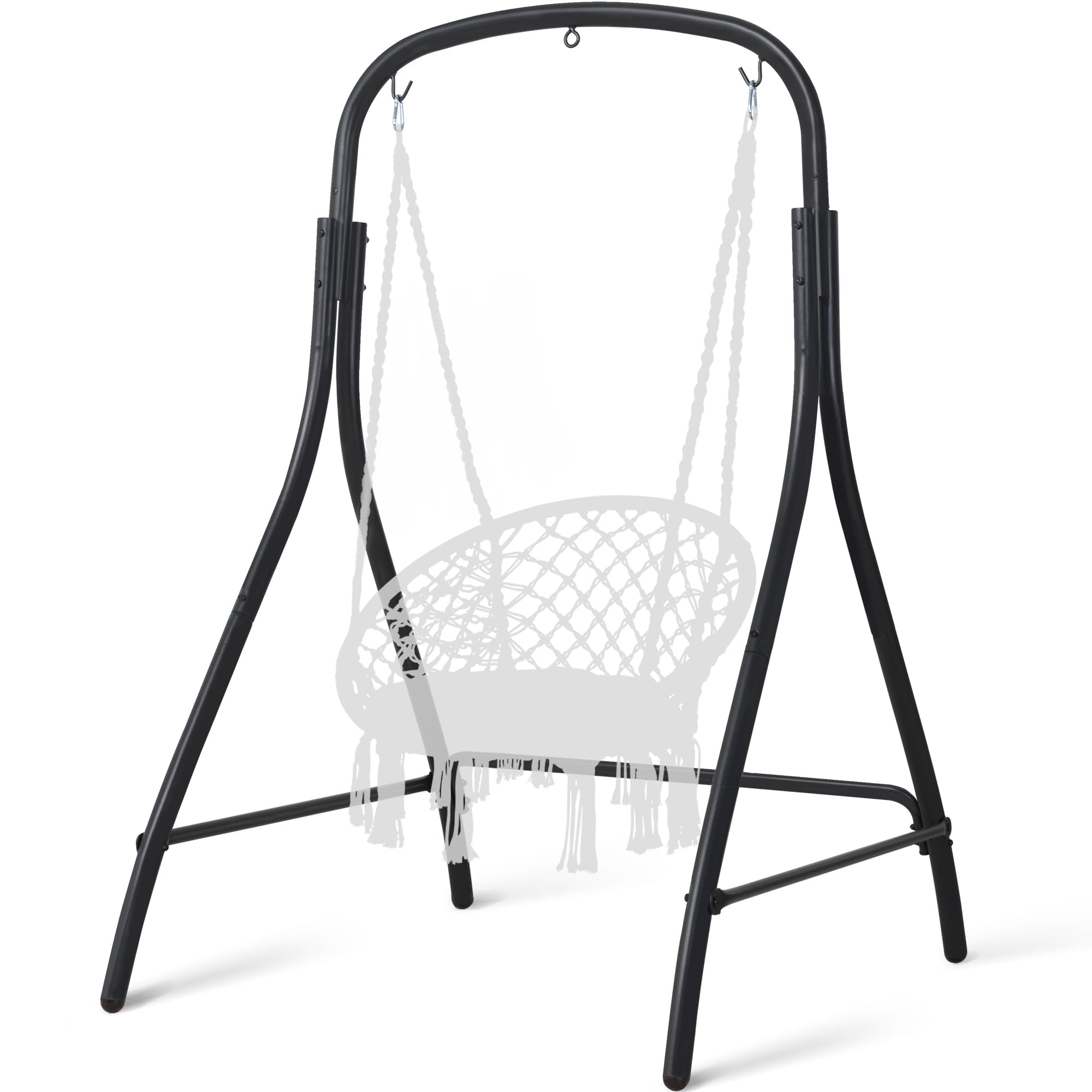 SUNCREAT stand front view showing sturdy frame and stability benefits