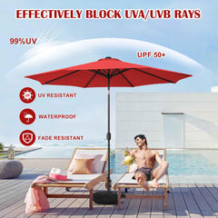 Sundale Outdoor sandbag base filled with sand illustrating simple stability and no extra stand