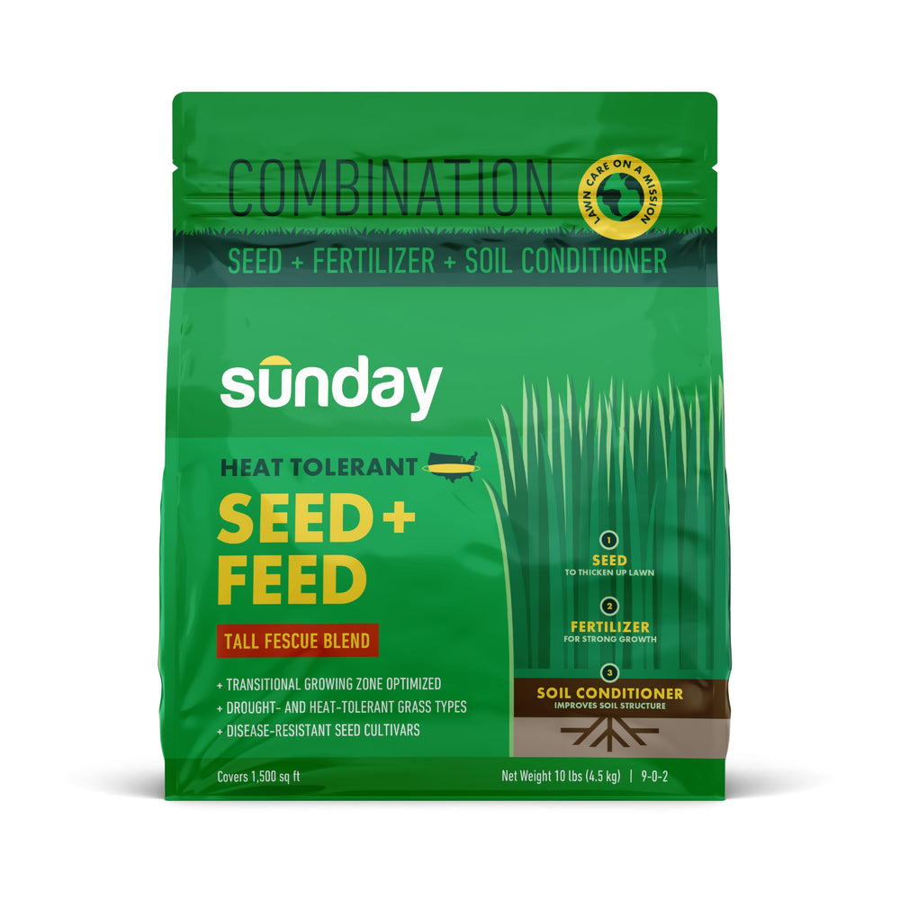 SUNDAY front of bag showing product name and coverage — clear packing benefit