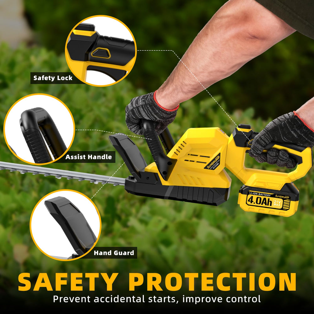 SundpeyPRO blade protector and included accessories for safe storage and maintenance