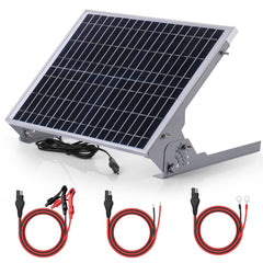 SUNER POWER front view of 20W panel showing overall compact design and durable frame benefit