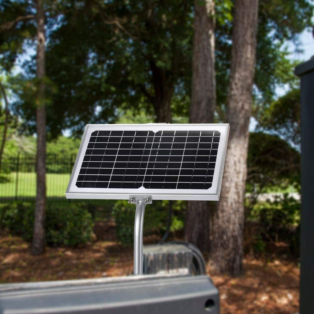 SUNER POWER panel mounted on boat deck keeping marine battery topped up