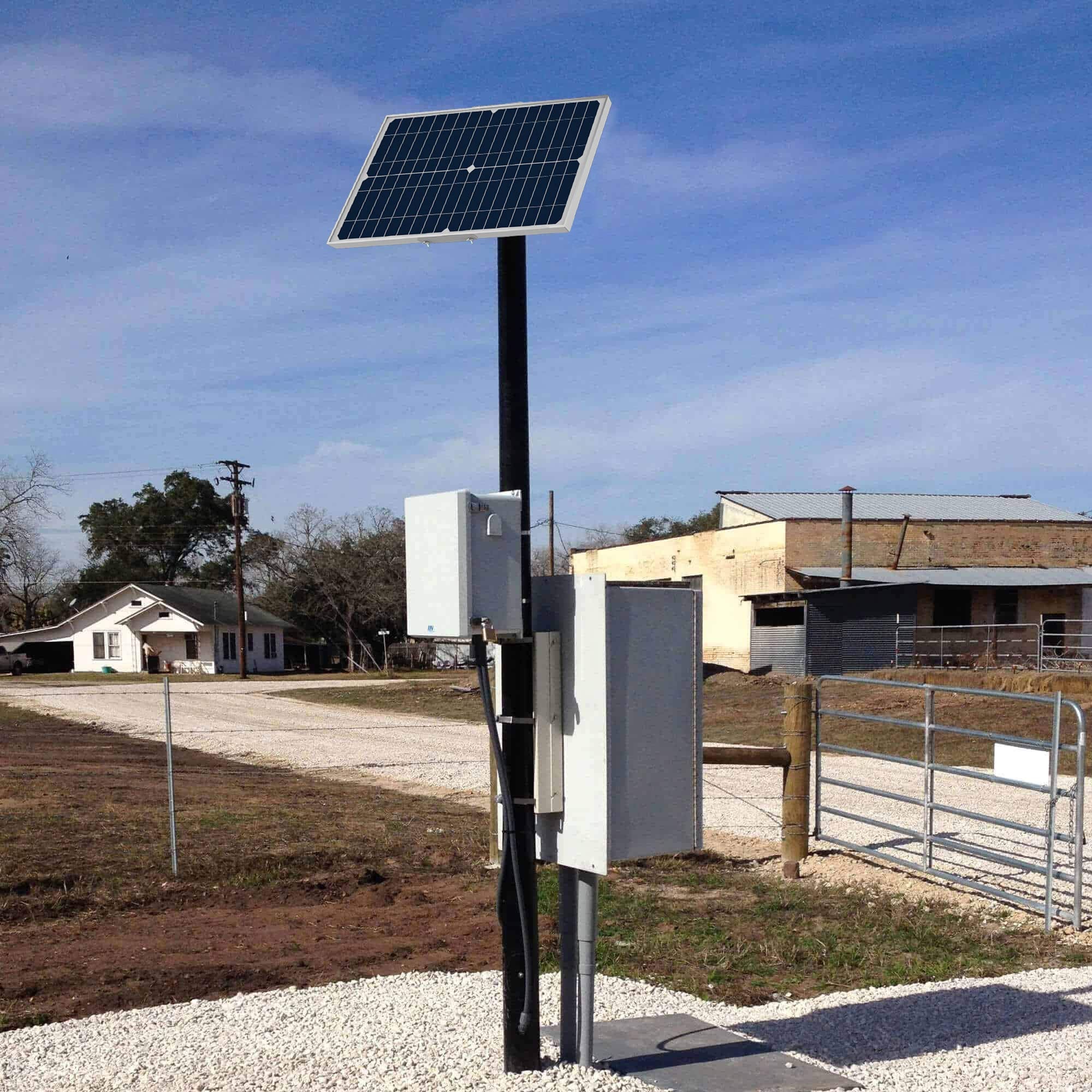 SUNER POWER lifestyle RV installation showing space-saving, weatherproof mounting benefit