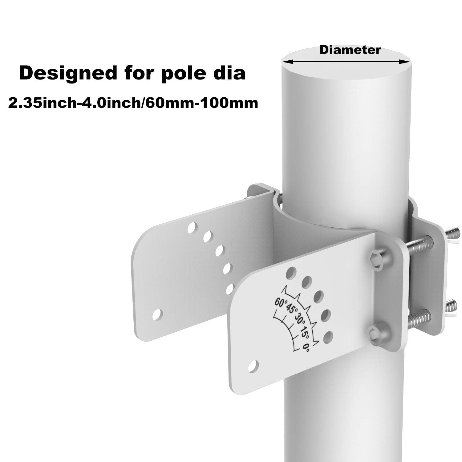 SUNER POWER 50W solar panel mounted on pole demonstrating stable hold and optimized exposure