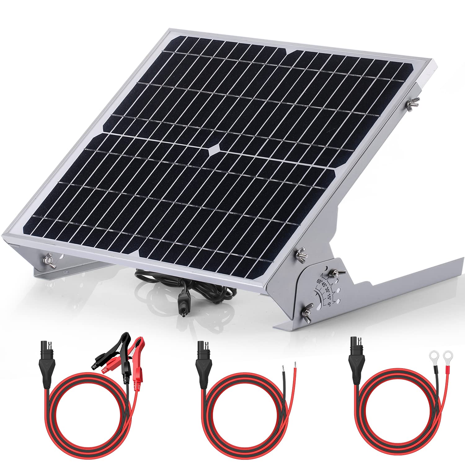 SUNER POWER front view of solar panel showing weatherproof design and reliable maintain
