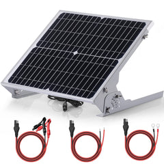 SUNER POWER front view of solar panel showing weatherproof design and reliable maintain