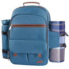 Sunflora backpack front view showing pockets and straps for easy transport