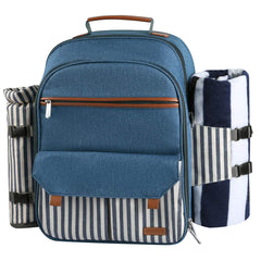 Sunflora front view showing neat packing and stylish blue stripe, convenient carry