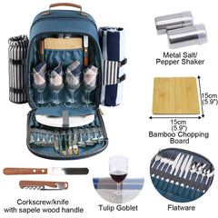 Sunflora interior organization displaying secured utensils and plates for fast setup