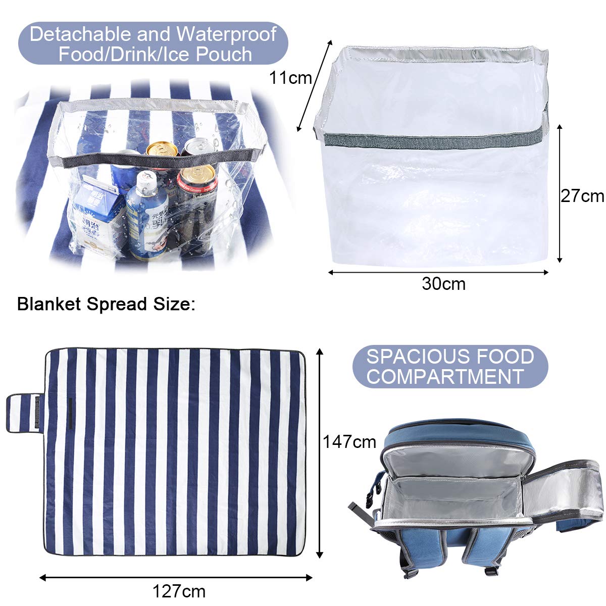 Sunflora plates wrapped in blanket to protect dinnerware during transport and stability