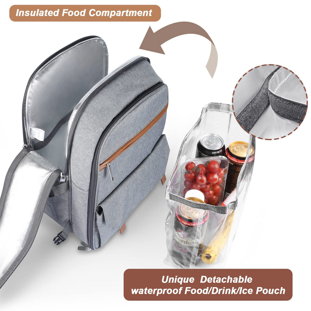 Sunflora padded shoulder straps closeup offering ergonomic comfort on hikes