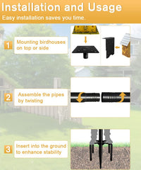 Sungaryard adjustable mounting plates detail showing flexible feeder placement