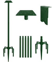 Sungaryard assembled pole front view showing stable support and neat design