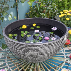 Sungmor ash black front view showing minimalist bowl and stable rim benefit
