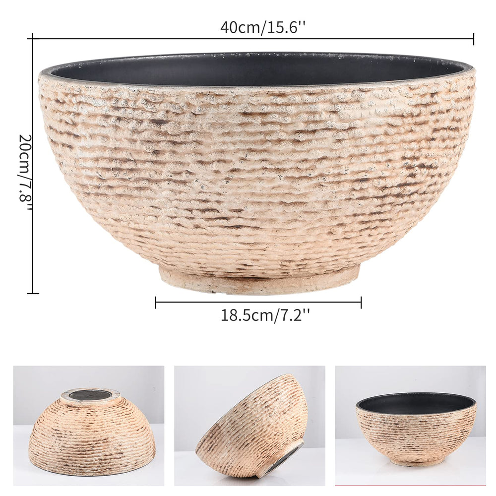 Sungmor bowl as bird bath in garden, attracts birds and supports wildlife