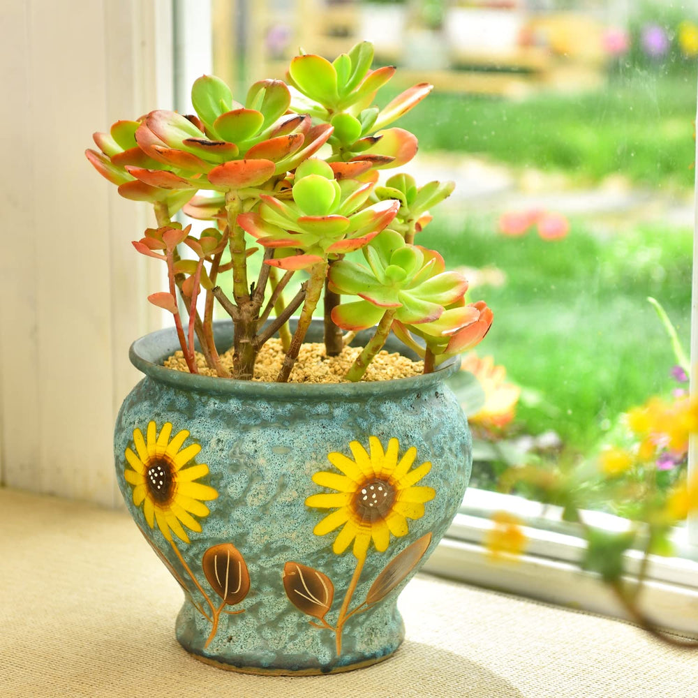 Sungmor side profile highlighting hand-painted pattern and decorative appeal