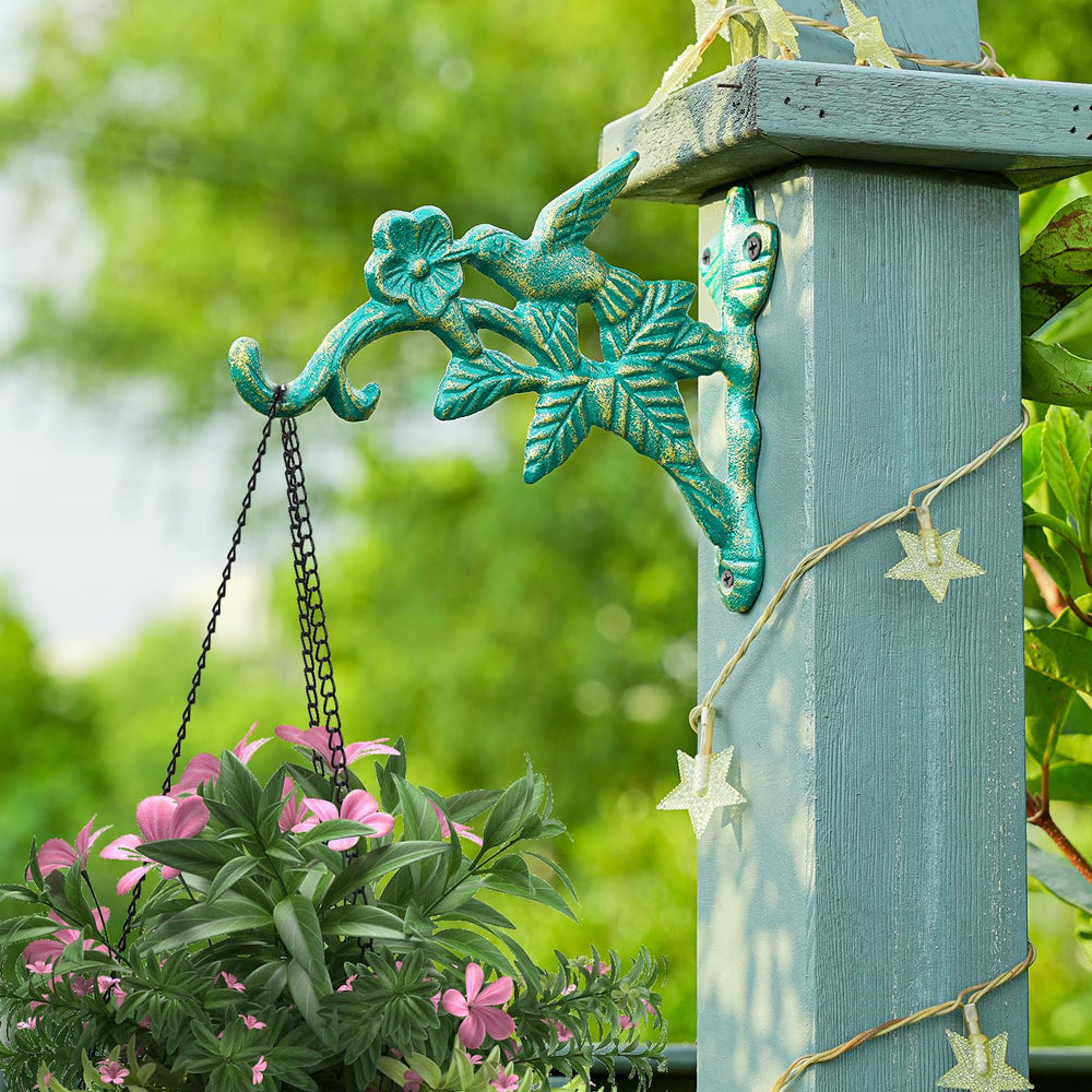 Sungmor bracket side profile illustrating arm length and sturdy cast-iron construction