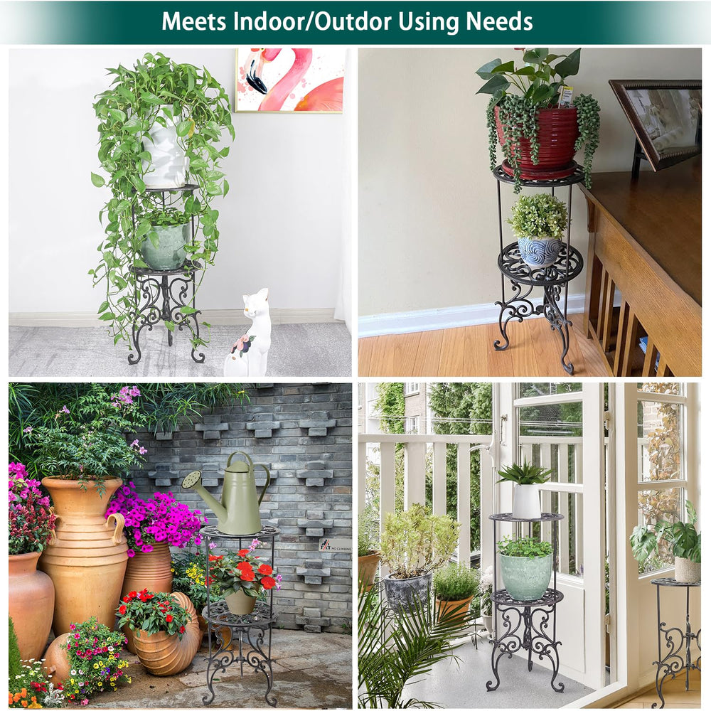 Sungmor on patio with plants offering rustic decor and space-saving
