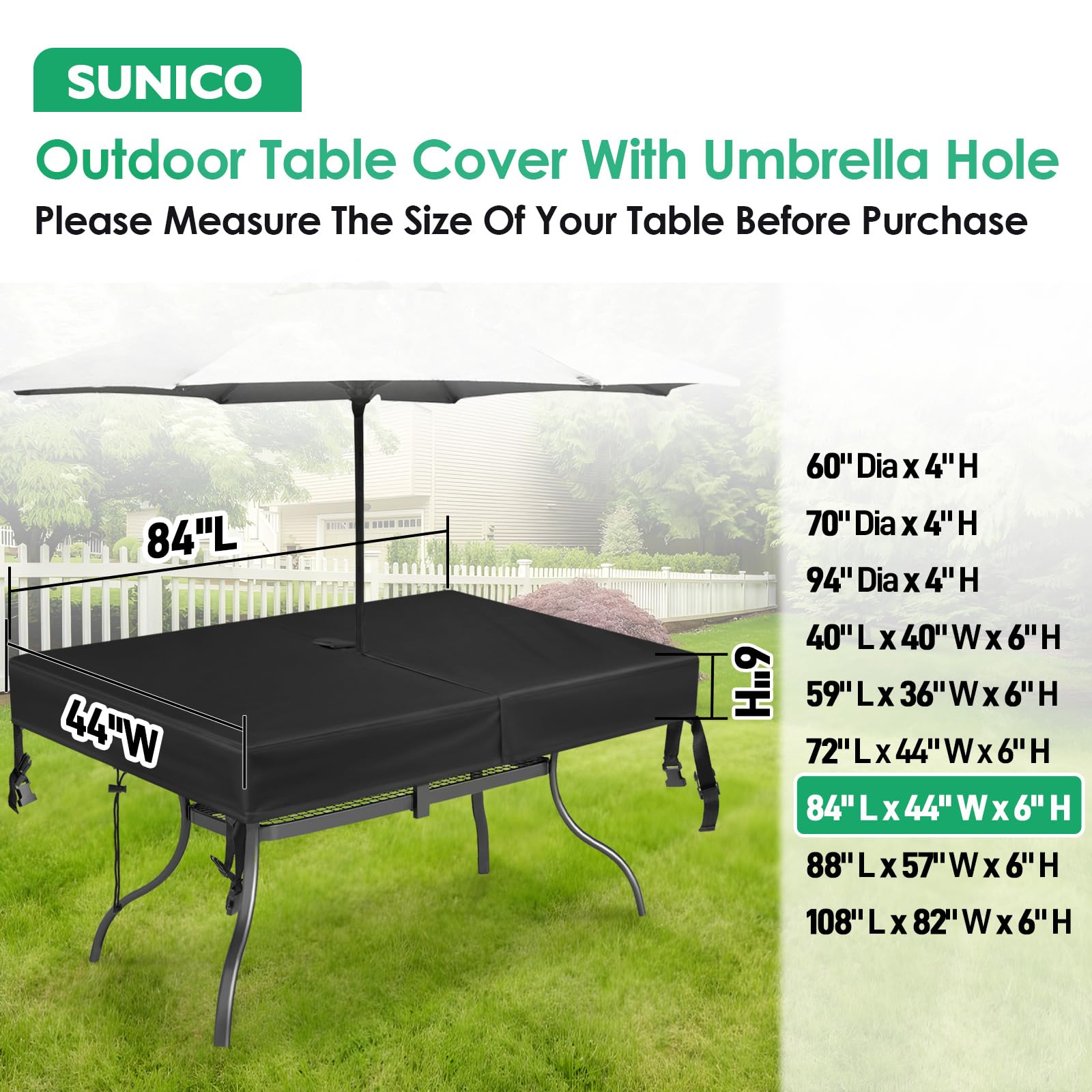 SUNICO close-up of 600D Oxford fabric texture highlighting toughness and weather resistance