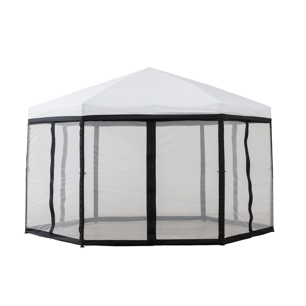 Sunjoy folded gazebo inside oxford carry bag for easy transport