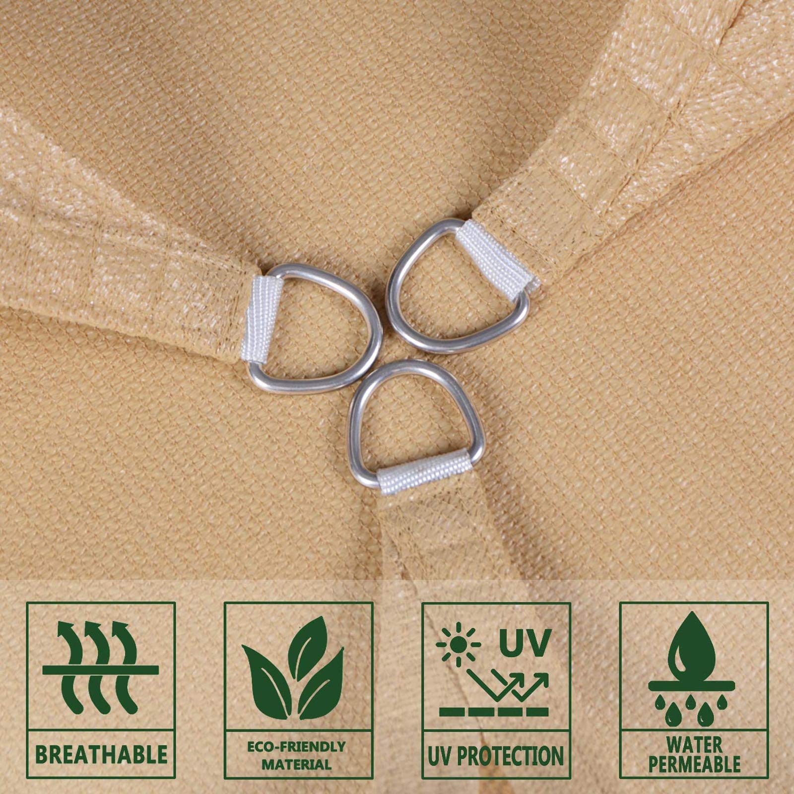 SUNLAX curved edge close-up minimizing sag and improving tension