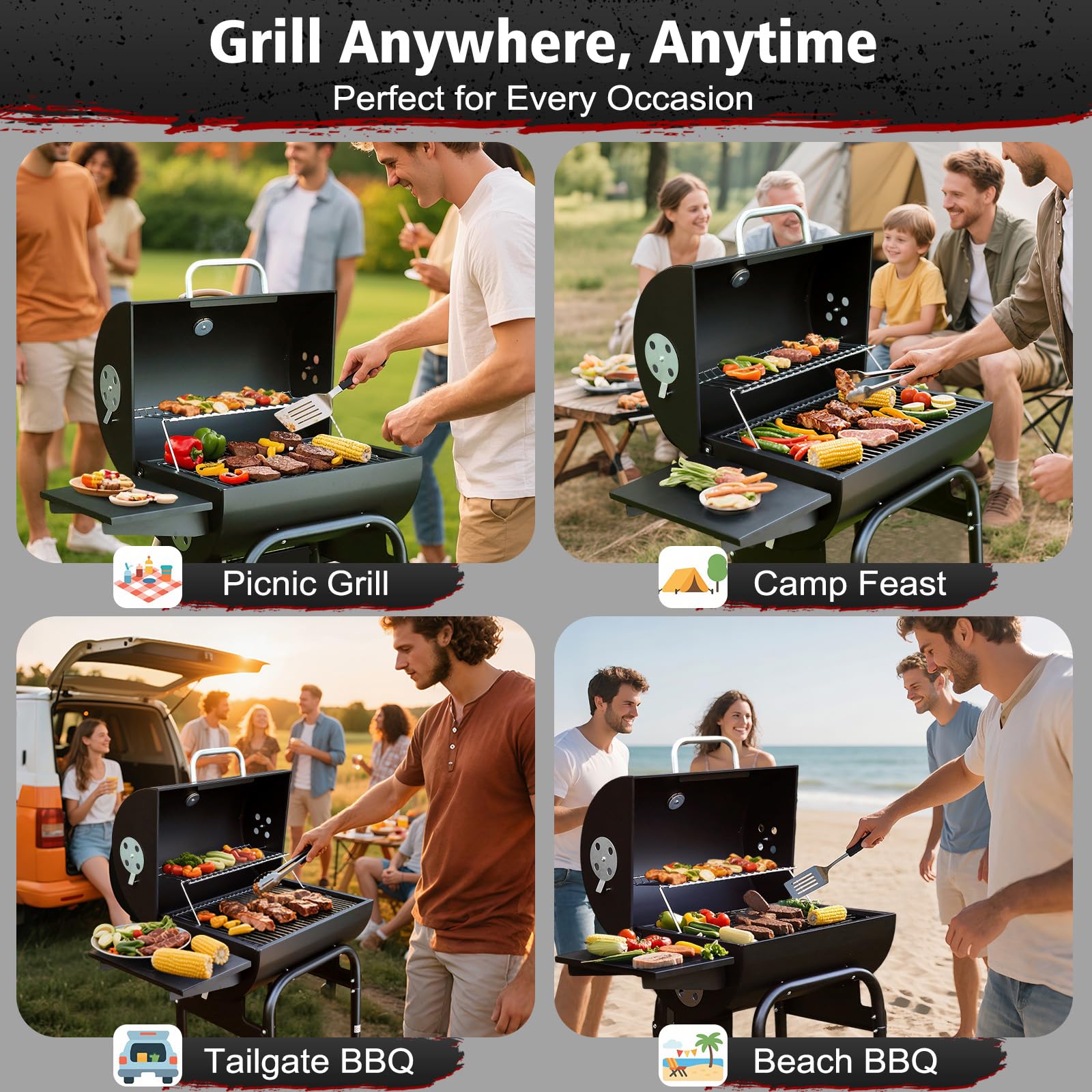 SUNLIFER warming rack loaded with buns and sides, keeps food warm and ready