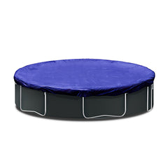 SUNLITAP front view of packaged 32ft ground cover showing product size and branding, protects pool base
