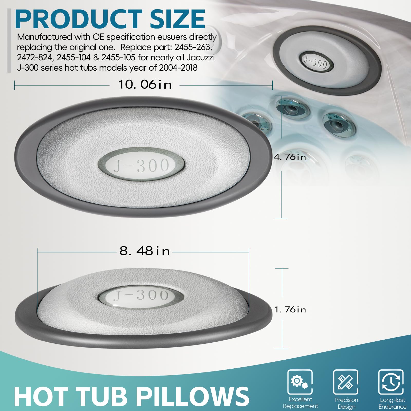 Sunluway four-pack laid flat to show all included replacements for multiple seats
