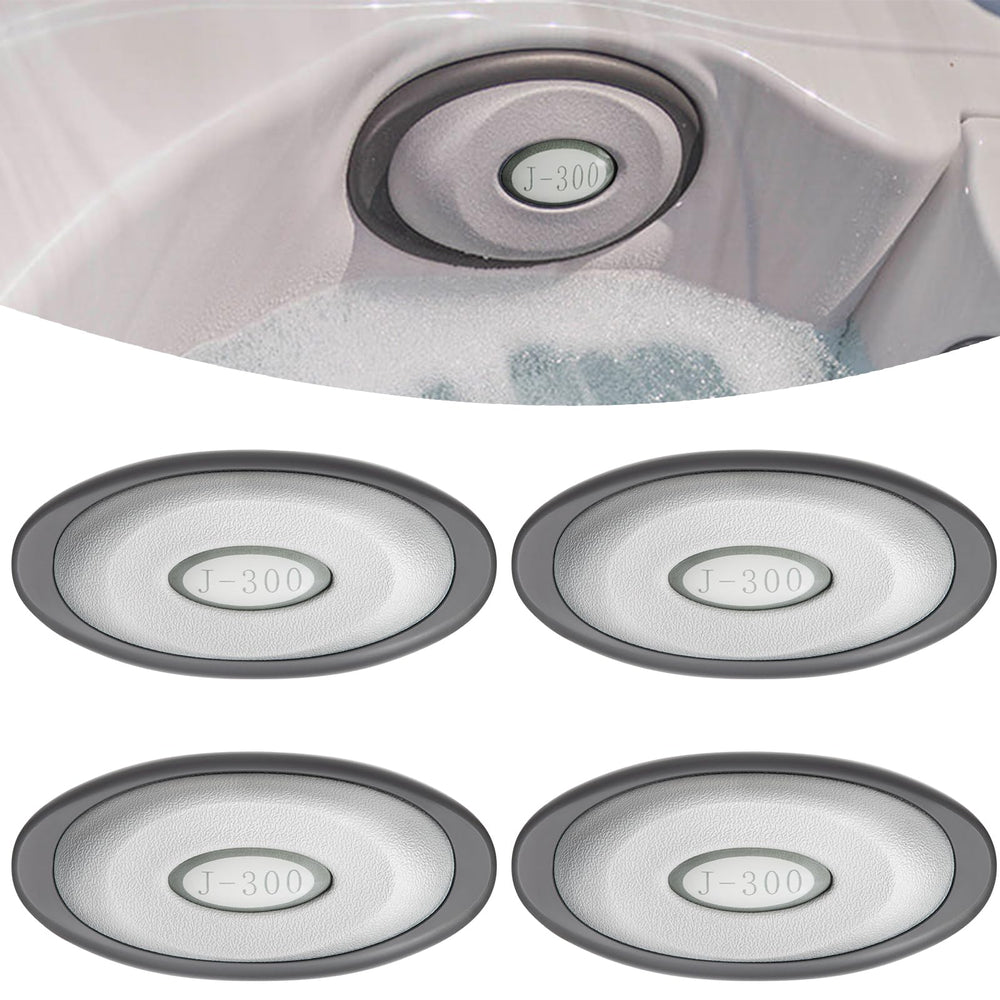 Sunluway front view of four pillow inserts showing fit and restored appearance