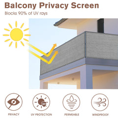 SUNNY GUARD close-up of HDPE texture emphasizing durability and breathability
