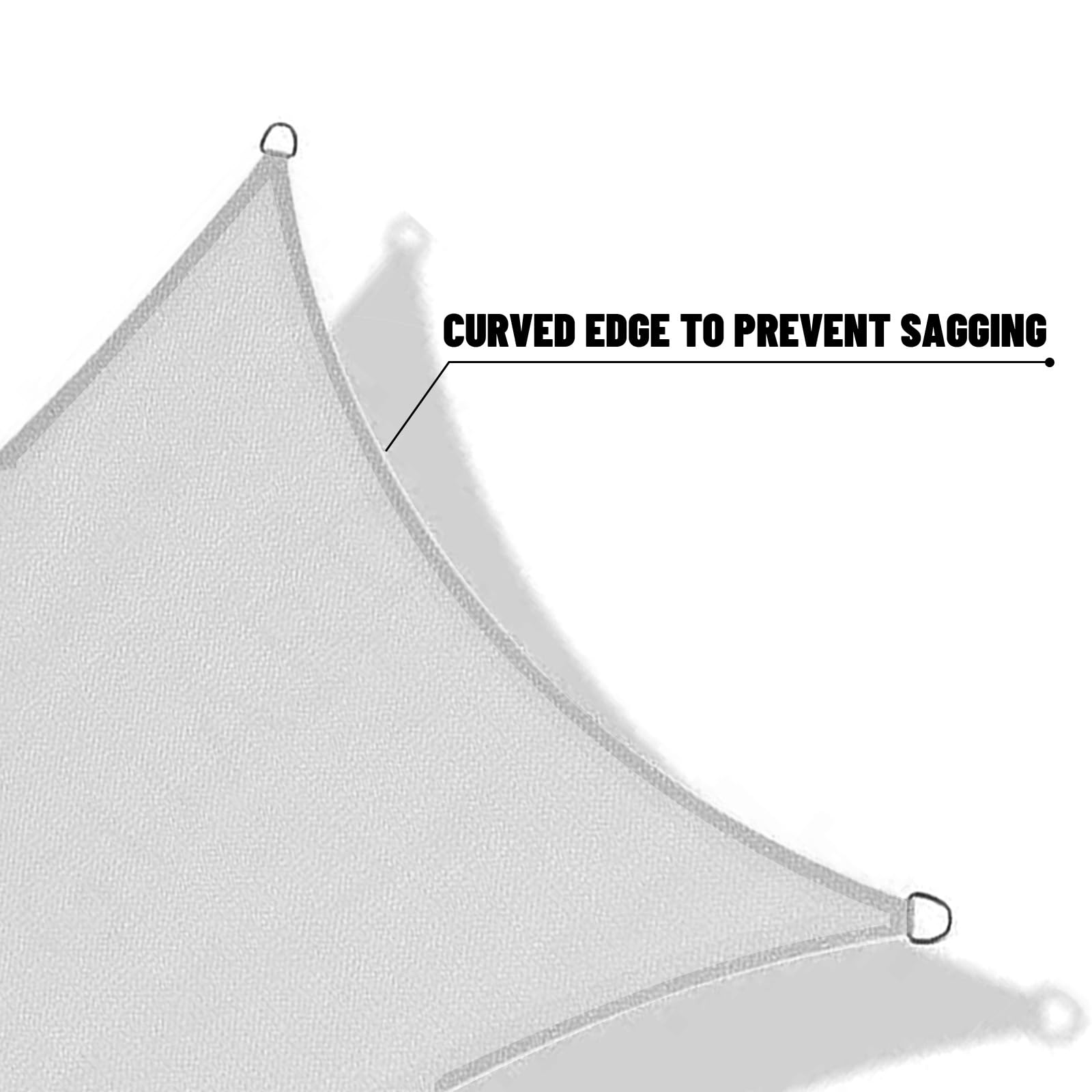 SUNNY GUARD folded sail in packaging compact storage and easy transport