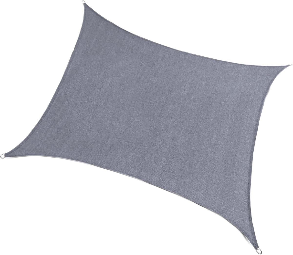 SUNNY GUARD front view of rectangle sail showing full coverage benefit