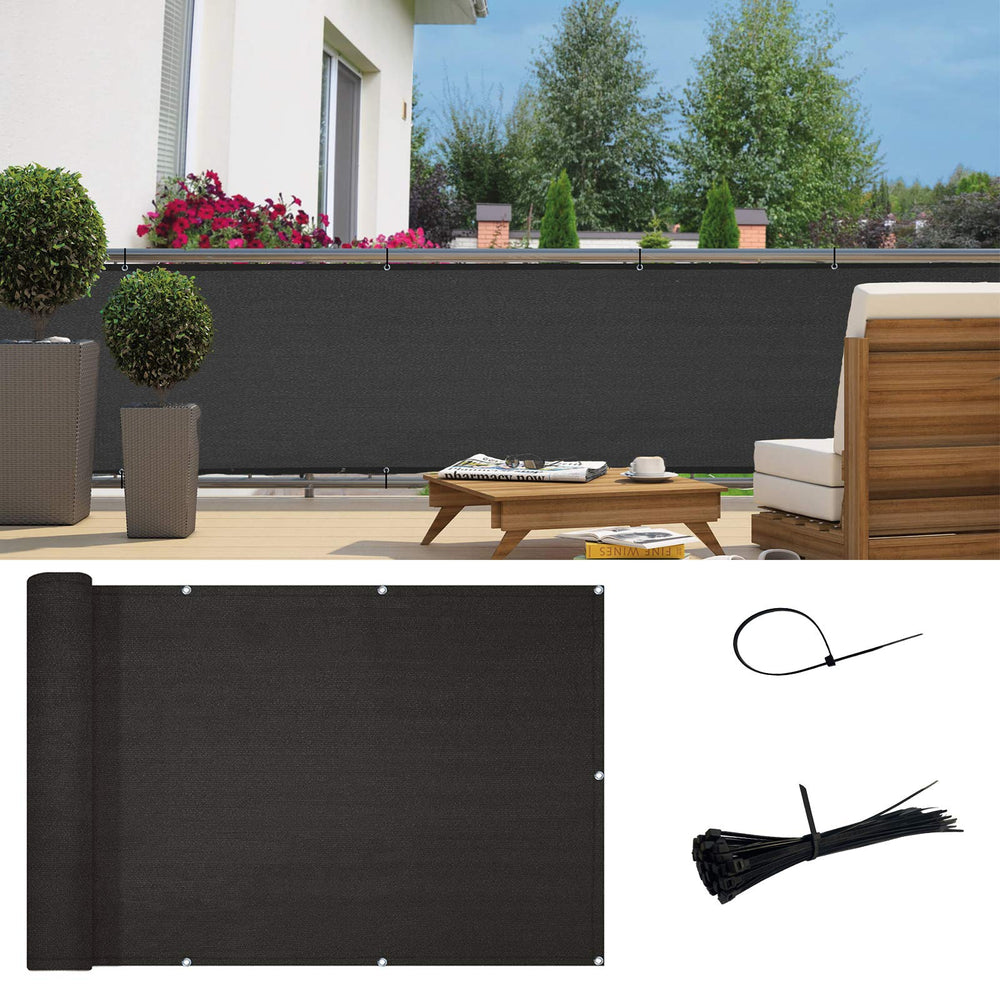 SUNNY GUARD rolled up for compact storage between seasons