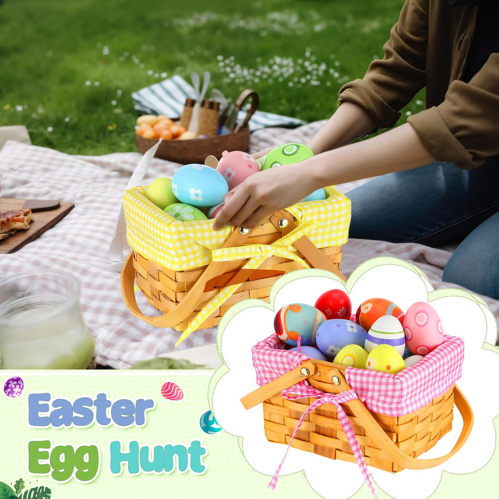 Sunnychicc baskets filled with eggs and candies showing festive use