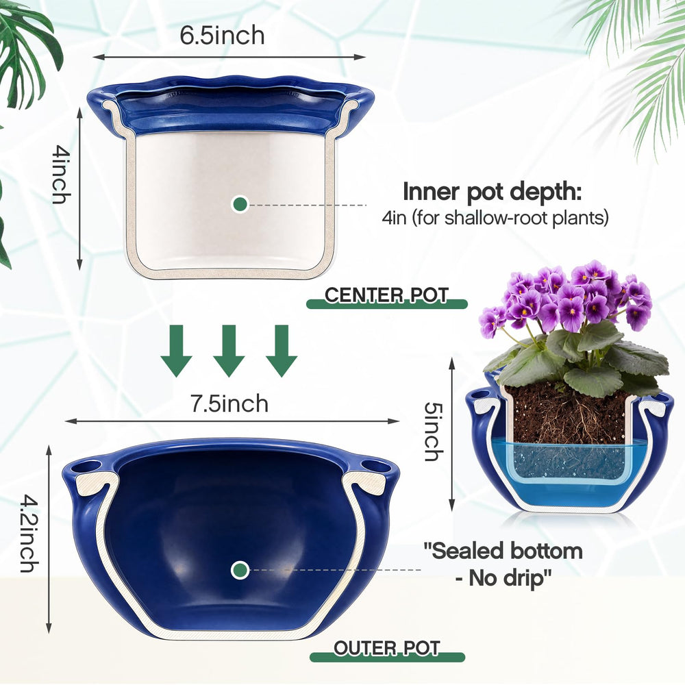 Sunnychicc planted pots on windowsill demonstrating healthier indoor foliage