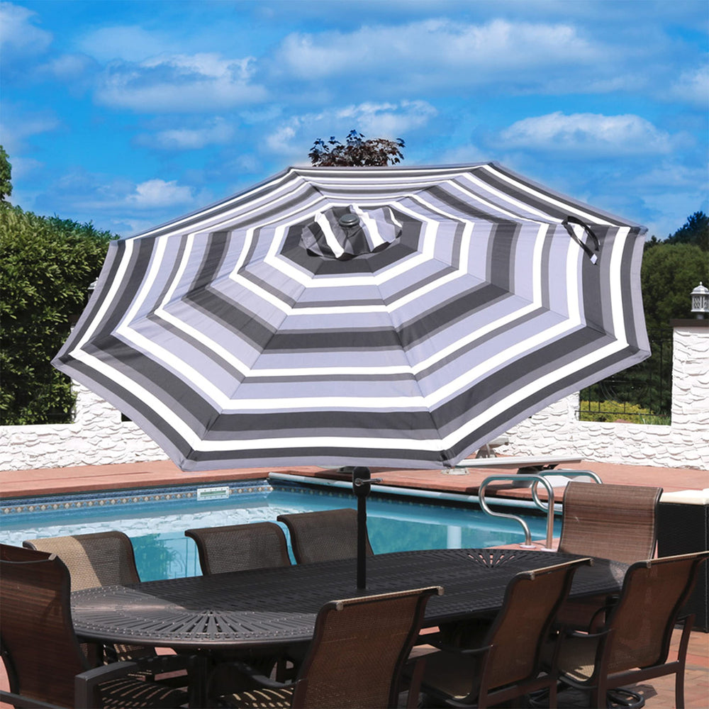 Sunnydaze vented canopy top detail promoting airflow and wind resistance