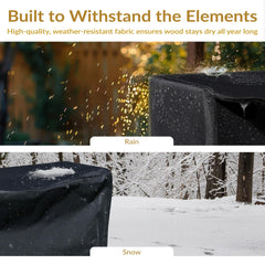Sunnydaze close-up of PVC texture demonstrating durable moisture resistance