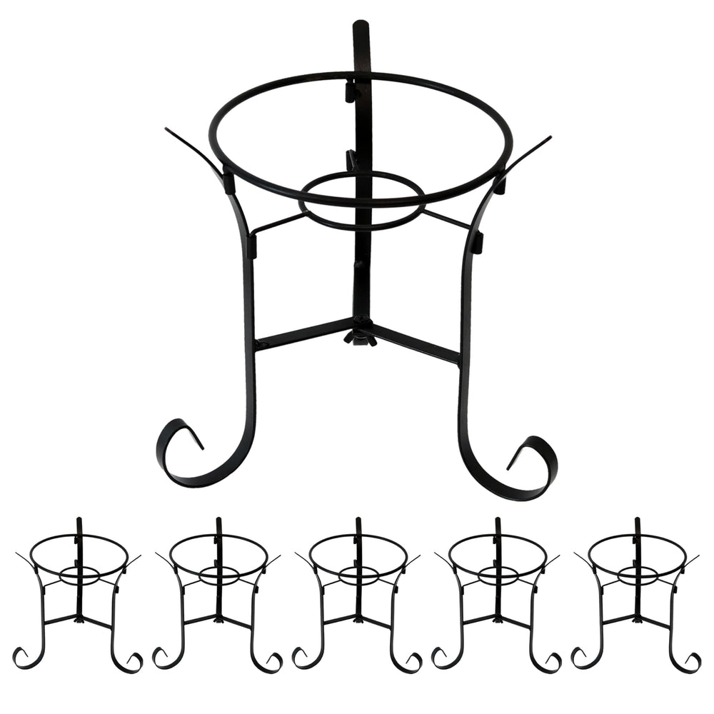 Sunnydaze Decor close-up of top ring highlighting secure globe support