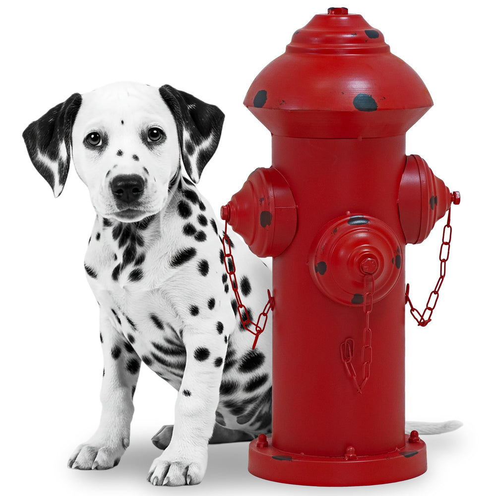 Sunnydaze hydrant folded into bag for easy moving and storage