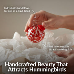 Sunnydaze red flower silicone port detail for easy feeding and cleaning